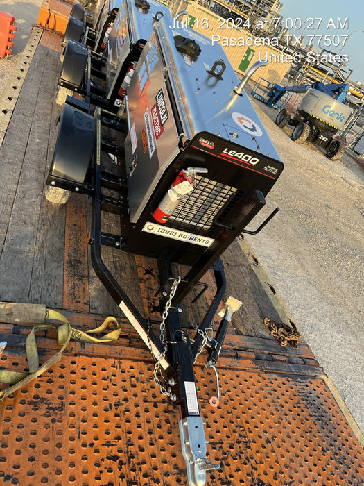 2024 Lincoln Electric LE400 Kubota V1505, Trlr, Cable Rack, Light Kit, ES Decals, T3