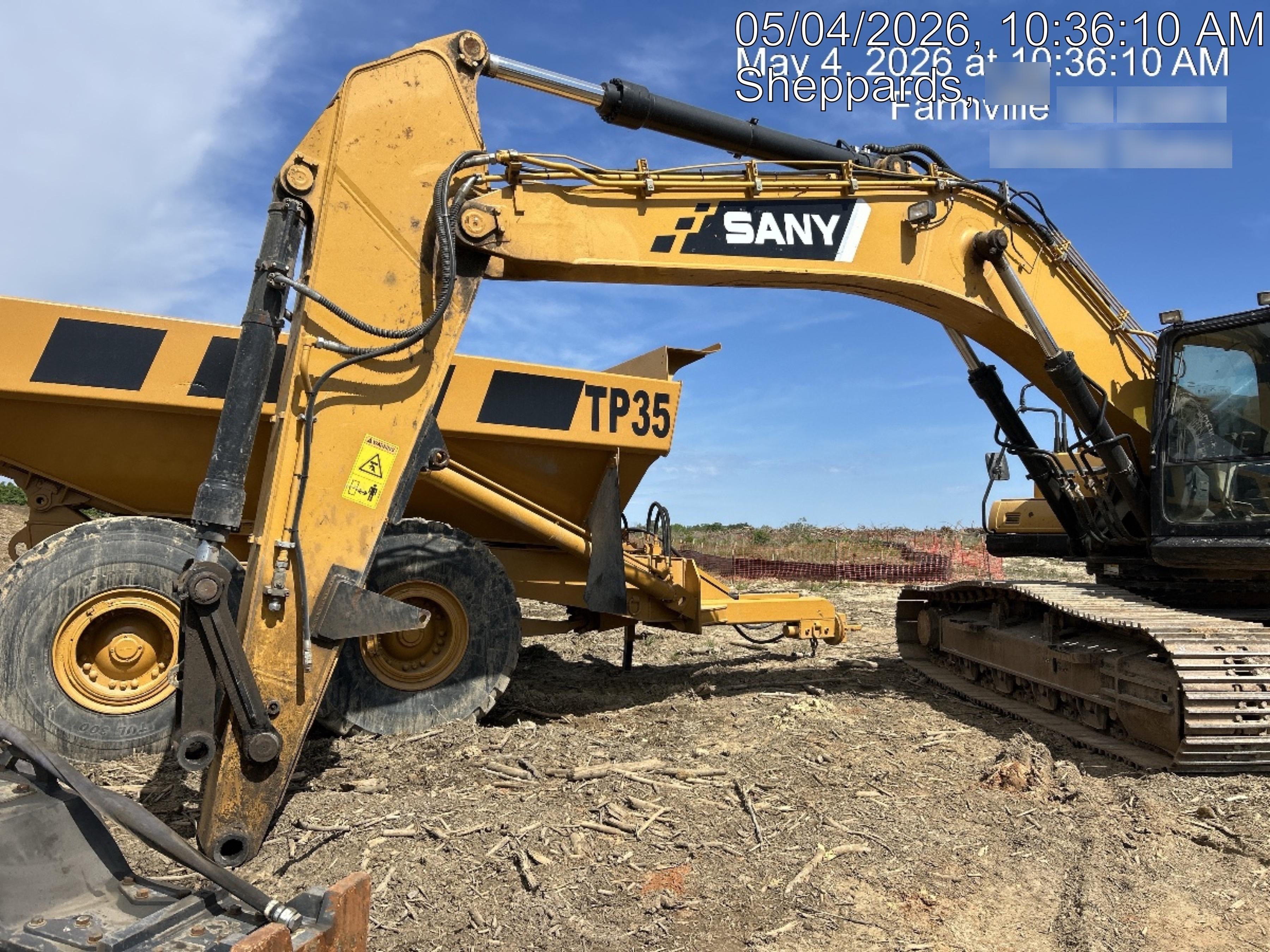 2019 SANY SY365C LC