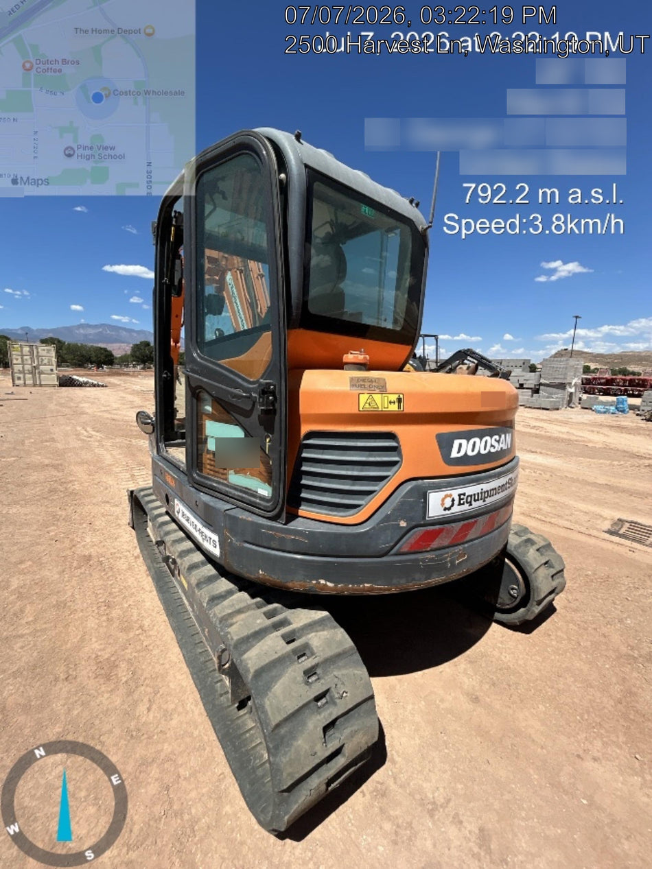 2020 DOOSAN DX85R-3