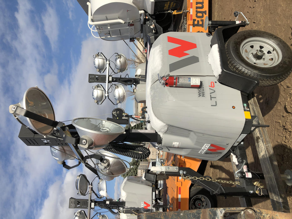 2019 Wacker Neuson LTV6L-MH Mobile Light Tower w/Fuel Level Sensor Installed