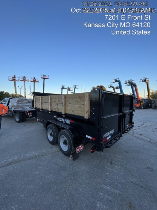 2025 TEXAS PRIDE TRAILERS DT714416KBP