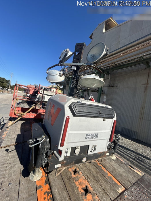 2019 Wacker Neuson LTV6L-MH Wacker Neuson LTV6L Mobile Light Tower w/Fuel Level Sensor Installed
