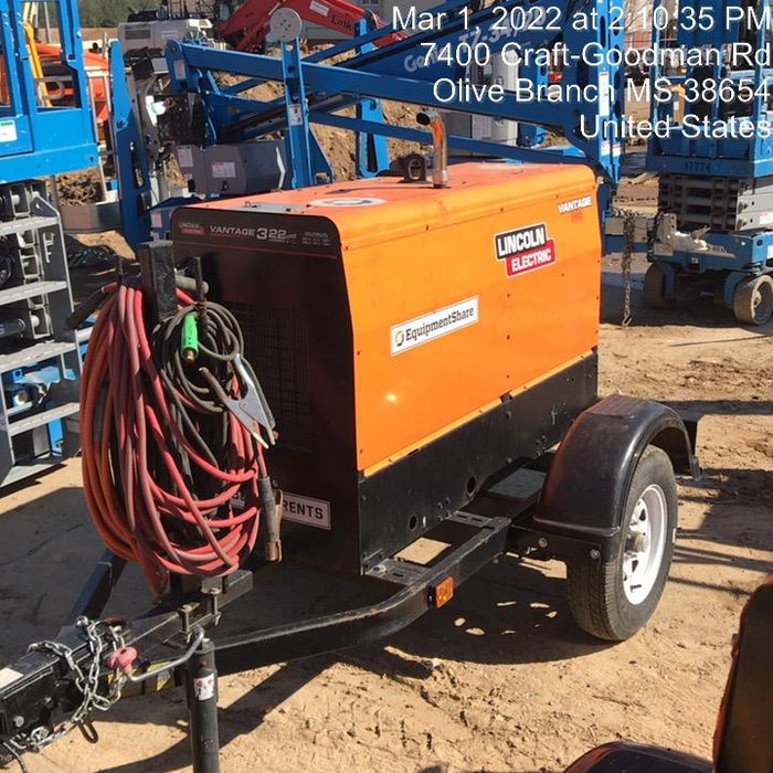 2020 Lincoln Electric Vantage 322 Ready-Pak 3