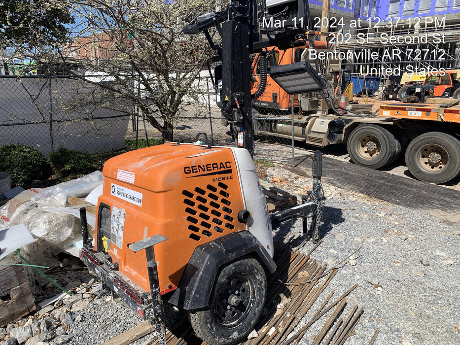 2023 Generac MLT2 Diesel, Flex Switch 120V Input, Powerzone Controller, (4) 320W LED Lights, 4kW Generator, 39.9 Gal Fuel Tank, 2" Ball, T3