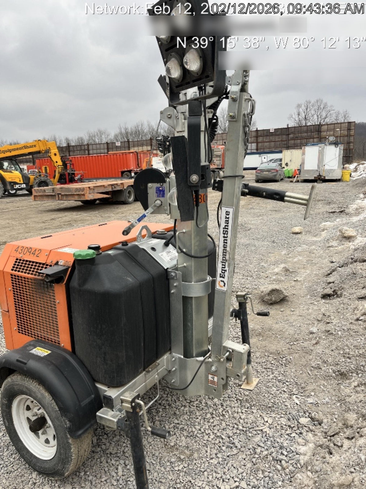 2024 Wanco WLTT-4MM4K Diesel, Deep Sea Controller, Shore Power Plug, Auto Start, (4) 350W LED Floodlights, 4kW Generator, 60 Gal Fuel Tank, 2" Ball, T3