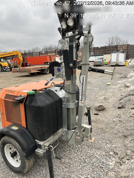 2024 Wanco WLTT-4MM4K Diesel, Deep Sea Controller, Shore Power Plug, Auto Start, (4) 350W LED Floodlights, 4kW Generator, 60 Gal Fuel Tank, 2" Ball, T3