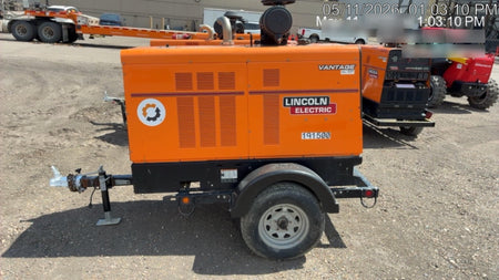 2021 Lincoln Electric Vantage 549X Ready Pak 3, ORANGE (includes trailer, cable rack, fender light kit)