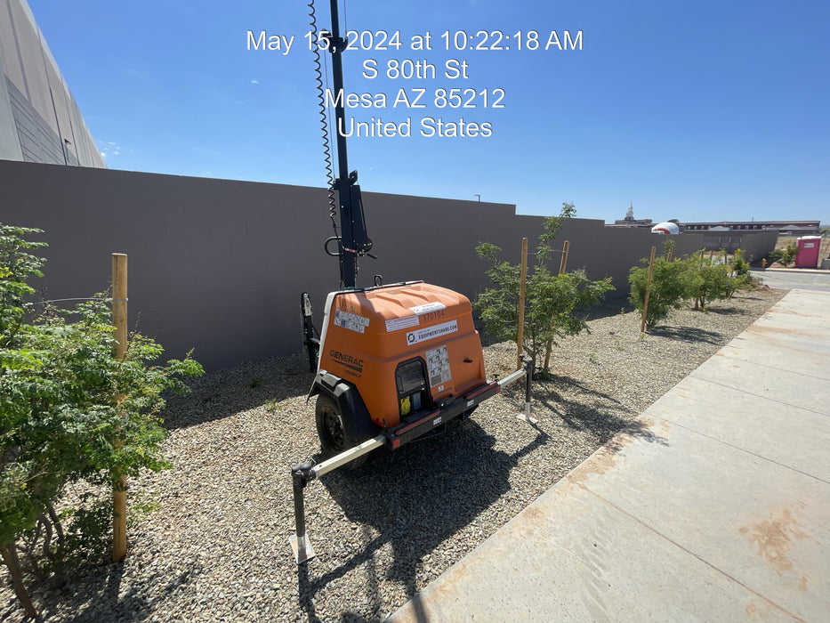 2023 Generac MLT2 Diesel, Flex Switch 120V Input, Powerzone Controller, 
(4) 320W LED Lights, 4kW Generator, 39.9 Gal Fuel Tank, 2" Ball, T3