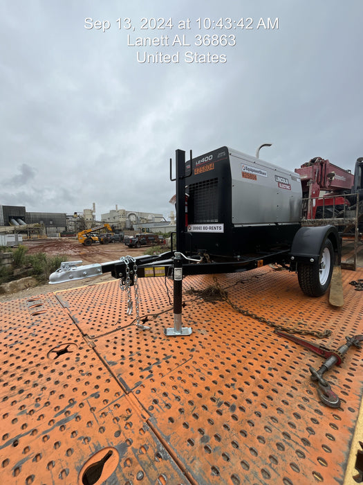 2024 Lincoln Electric LE400 Kubota V1505, Trlr, Cable Rack, Light Kit, ES Decals, T3