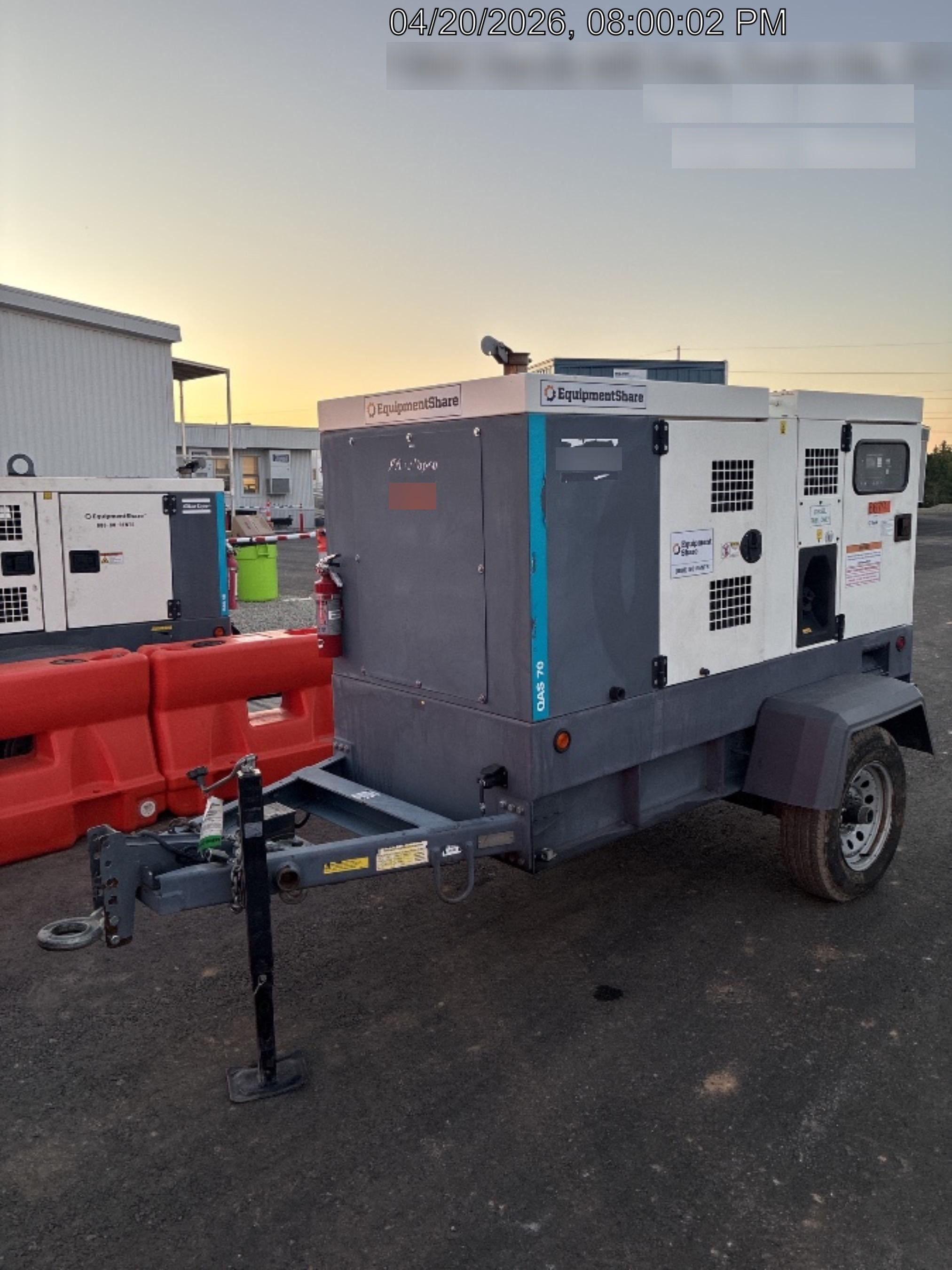 2020 ATLAS COPCO QAS 70