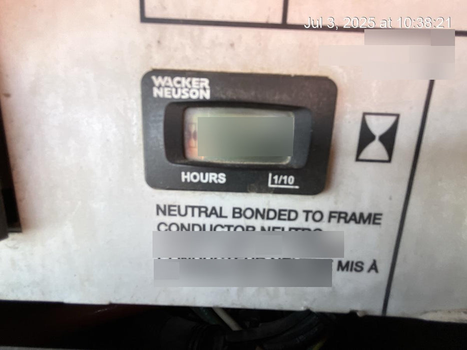 2018 Wacker Neuson LTV6L-MH Wacker Neuson LTV6L Mobile Light Tower w/Fuel Level Sensor Installed