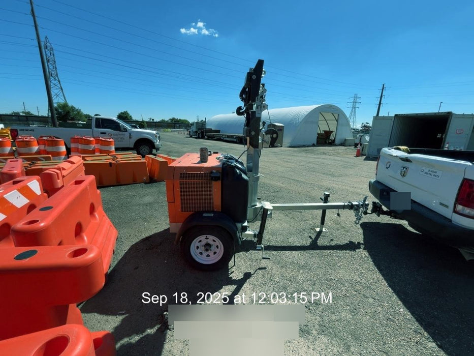 2024 Wanco WLTT-4MM4K Diesel, Deep Sea Controller, Shore Power Plug, Auto Start, (4) 350W LED Floodlights, 4kW Generator, 60 Gal Fuel Tank, 2" Ball, T3