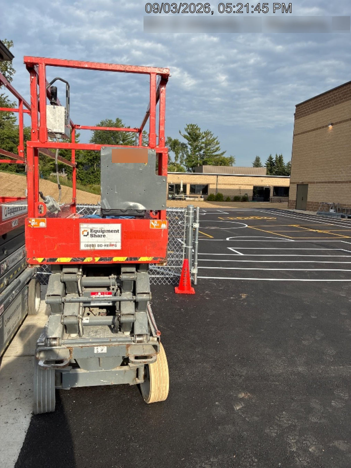 2017 Skyjack SJIII-3226 Standard Rental Specs
