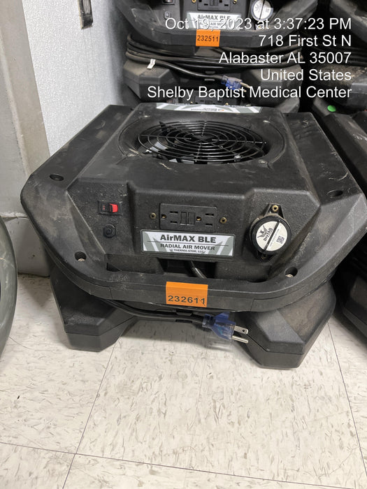 2022 PHOENIX AirMAX Radial Air Mover