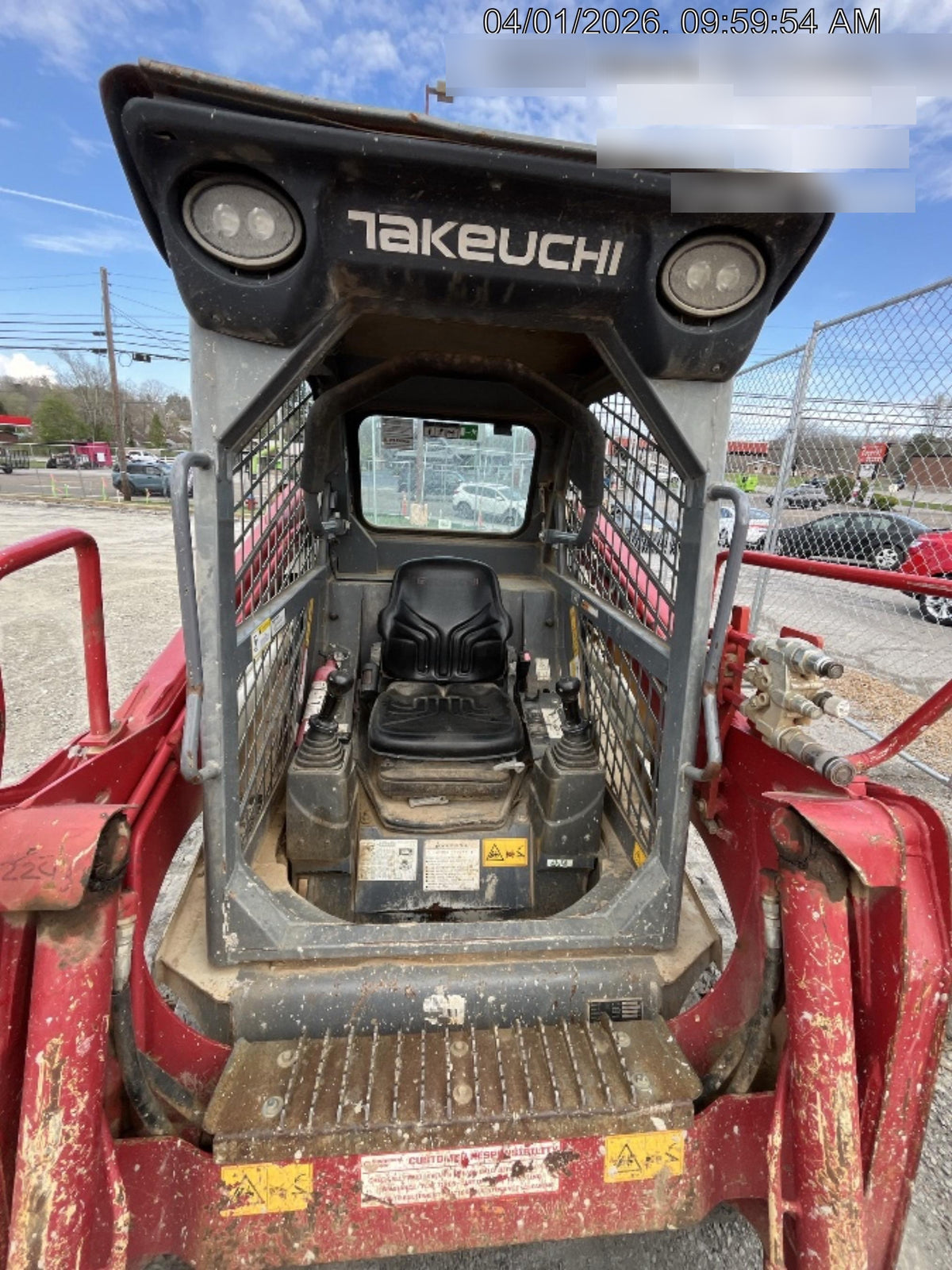 2020 Takeuchi TL6R Canopy, Manual QC