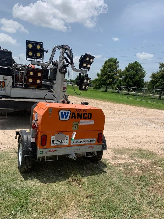 2024 Wanco WLTT-4MM4K Diesel, Deep Sea Controller, Shore Power Plug, Auto Start, (4) 350W LED Floodlights, 4kW Generator, 60 Gal Fuel Tank, 2" Ball, T3