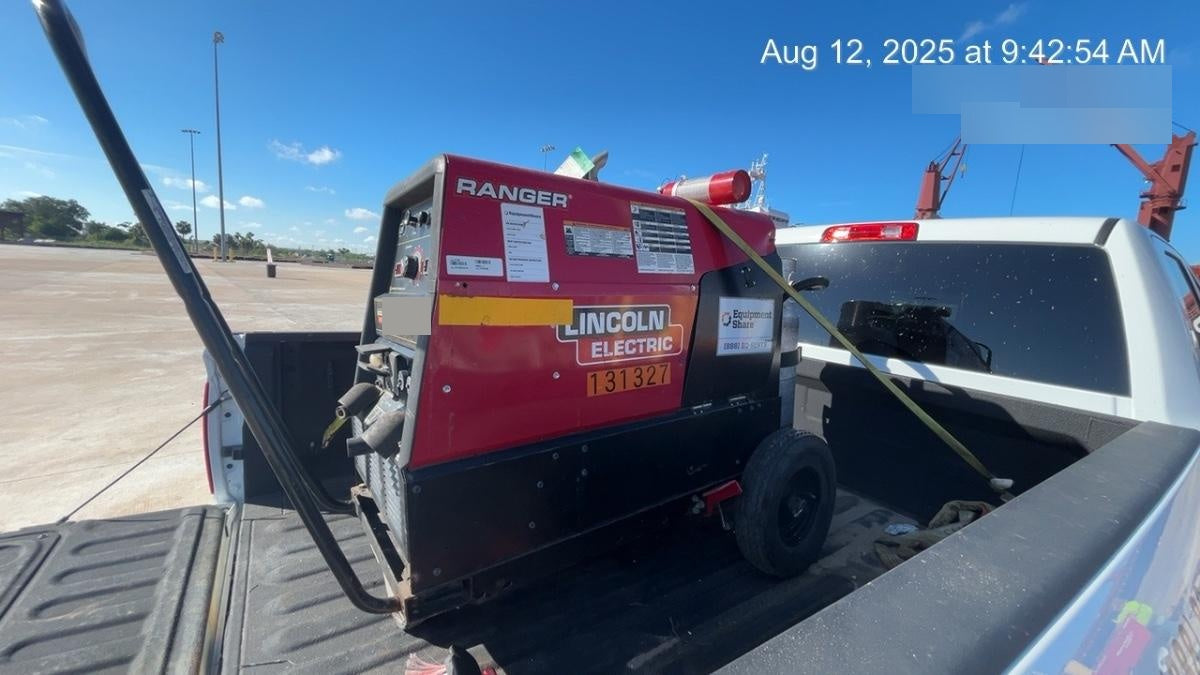 2021 Lincoln Electric Ranger 305 LPG K3430-1, Ranger 305 LPG, Undercarriage, Tank Holder & Strap, 10kw AC Gen, 25hp Kohler LPG Eng