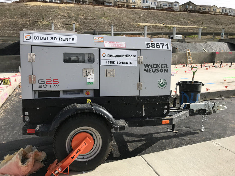 2020 WACKER NEUSON G25