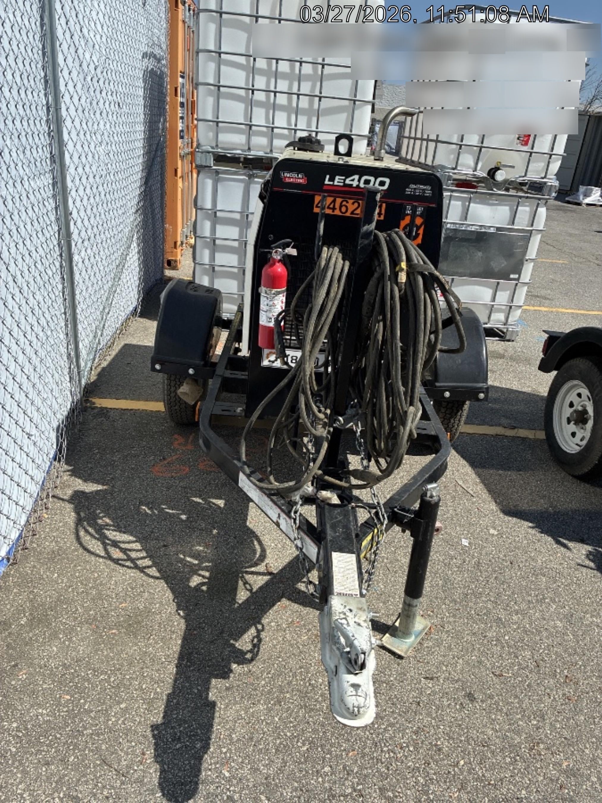 2024 Lincoln Electric LE400 Kubota V1505, Trlr, Cable Rack, Light Kit, ES Decals, T3