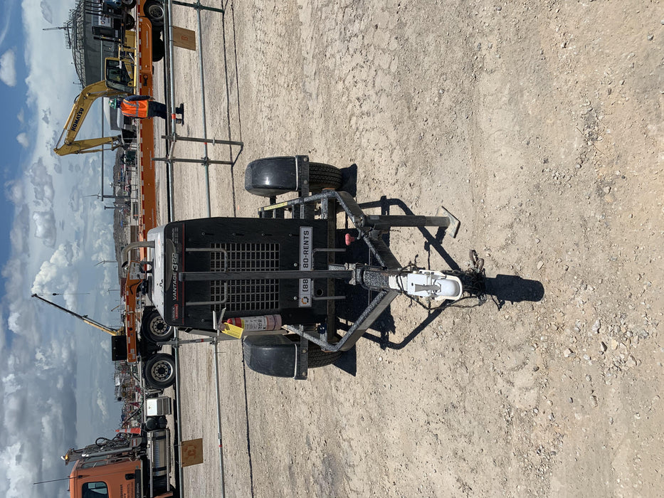 2019 Lincoln Electric Vantage 322 Welder Ready-Pak 3, Two wheel trailer, Fender and Light kit, Cable Rack