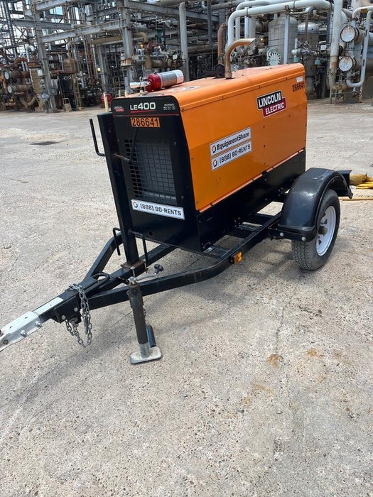 2022 Lincoln Electric LE400 Kubota V1505, Trlr, Cable Rack, Light Kit, ES Decals, T3