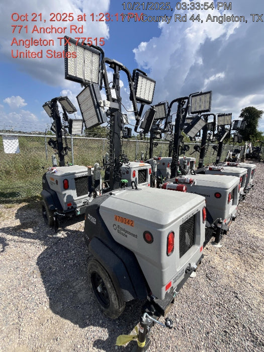 2024 Wacker Neuson LTT4 Diesel, Kohler KDW702, Deep Sea Controller, Auto Start, LED 320W, Bypass Outlet, T3