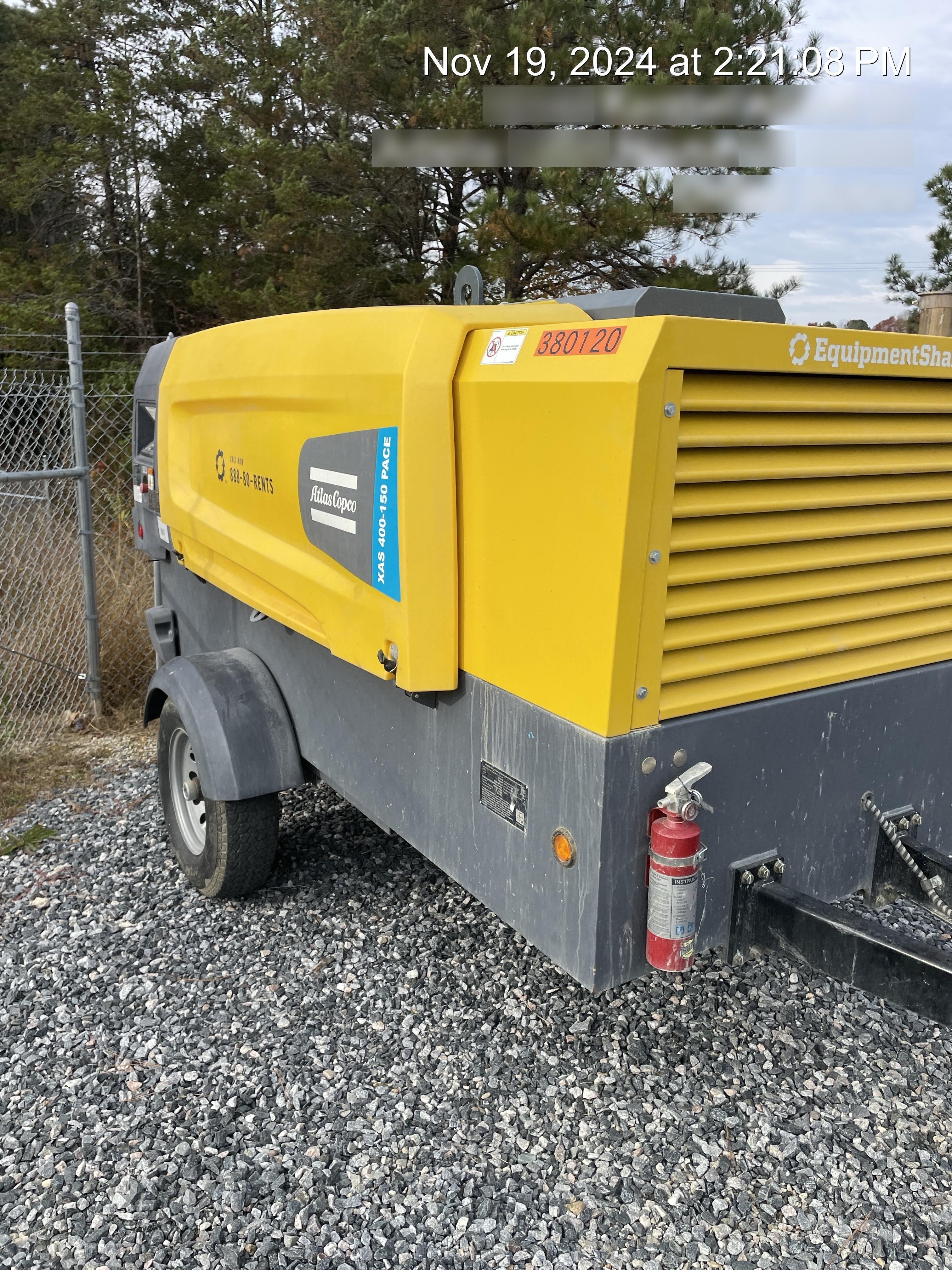 2023 ATLAS COPCO XAS 400-150 PACE