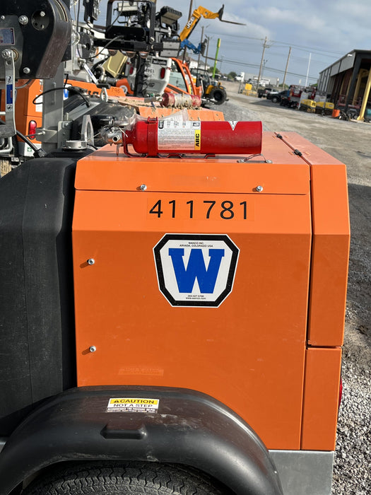 2024 Wanco WLTT-4MM4K Diesel, Deep Sea Controller, Shore Power Plug, Auto Start, (4) 350W LED Floodlights, 4kW Generator, 60 Gal Fuel Tank, 2" Ball, T3