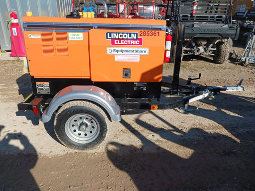 2022 Lincoln Electric LE400 Kubota V1505, Trlr, Cable Rack, Light Kit, ES Decals, T3