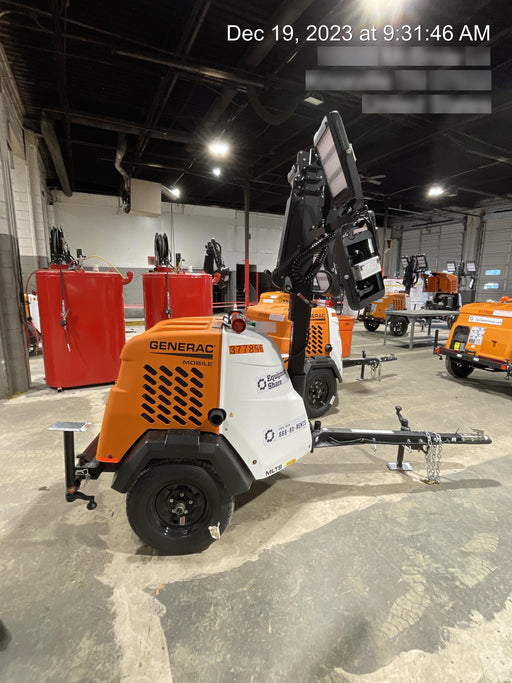 2023 Generac MLT2 Diesel, Flex Switch 120V Input, Powerzone Controller, 
(4) 320W LED Lights, 4kW Generator, 39.9 Gal Fuel Tank, 2" Ball, T3