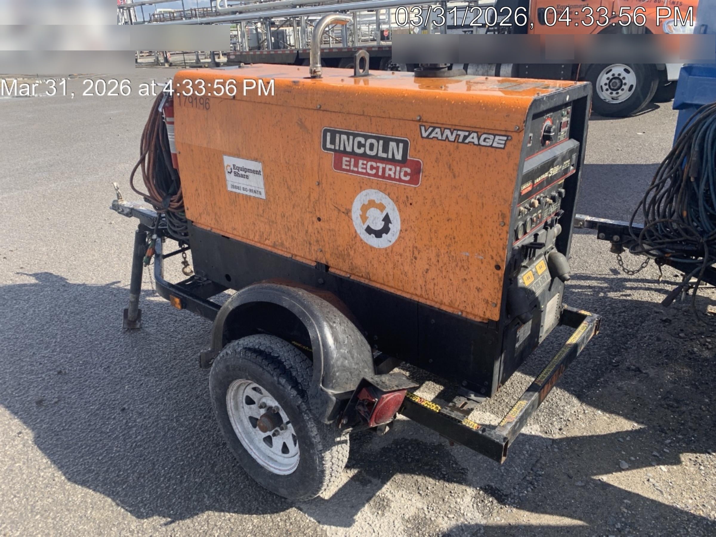 2021 Lincoln Electric Vantage 322 VANTAGE 322 READY-PAK 3