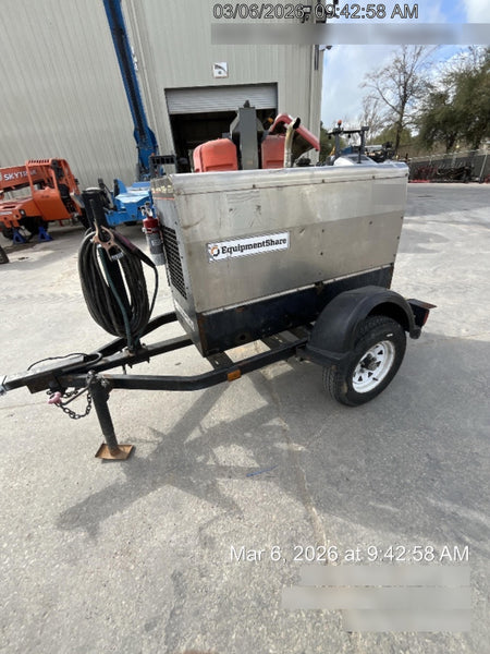 2019 Lincoln Electric Vantage 322 Ready-Pak 3, Two Wheel Trailer, Fender and Light Kit, Cable Rack