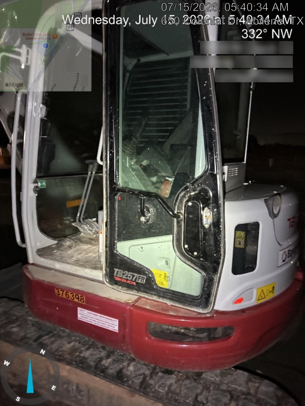 2023 TAKEUCHI TB257FRCR