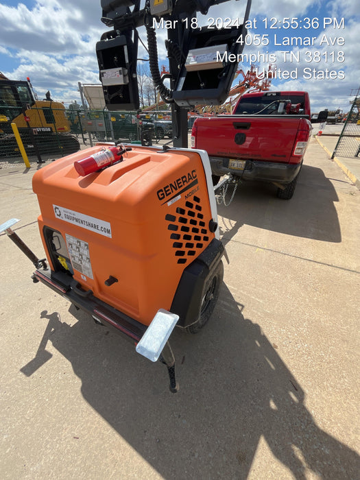 2024 Generac MLT2 Diesel, Flex Switch 120V Input, Powerzone Controller, 
(4) 320W LED Lights, 4kW Generator, 39.9 Gal Fuel Tank, 2" Ball, T3