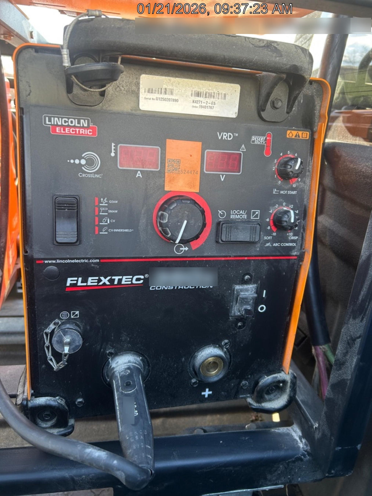 2025 LINCOLN ELECTRIC FLEXTEC 350X