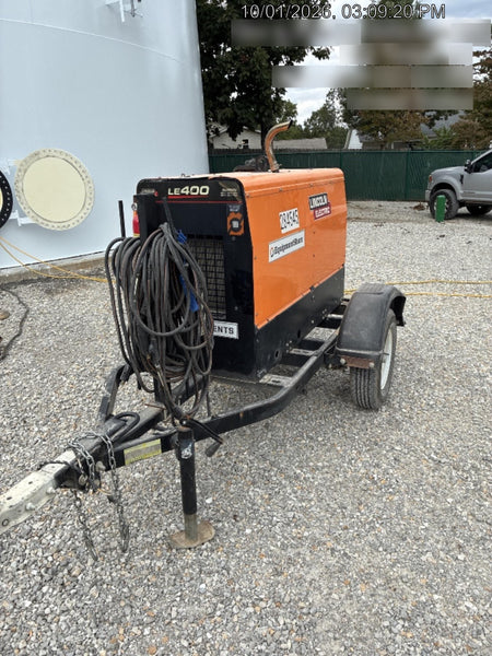 2022 Lincoln Electric LE400 Kubota V1505, Trlr, Cable Rack, Light Kit, ES Decals, T3