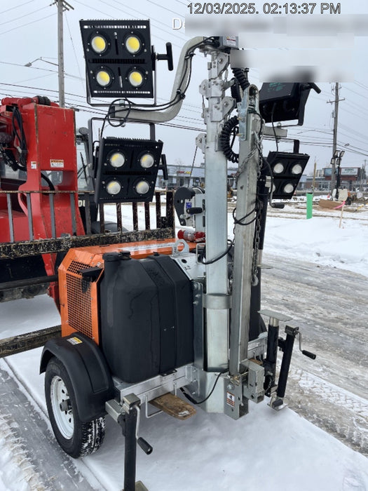 2024 Wanco WLTT-4MM4K Diesel, Deep Sea Controller, Shore Power Plug, Auto Start, (4) 350W LED Floodlights, 4kW Generator, 60 Gal Fuel Tank, 2" Ball, T3