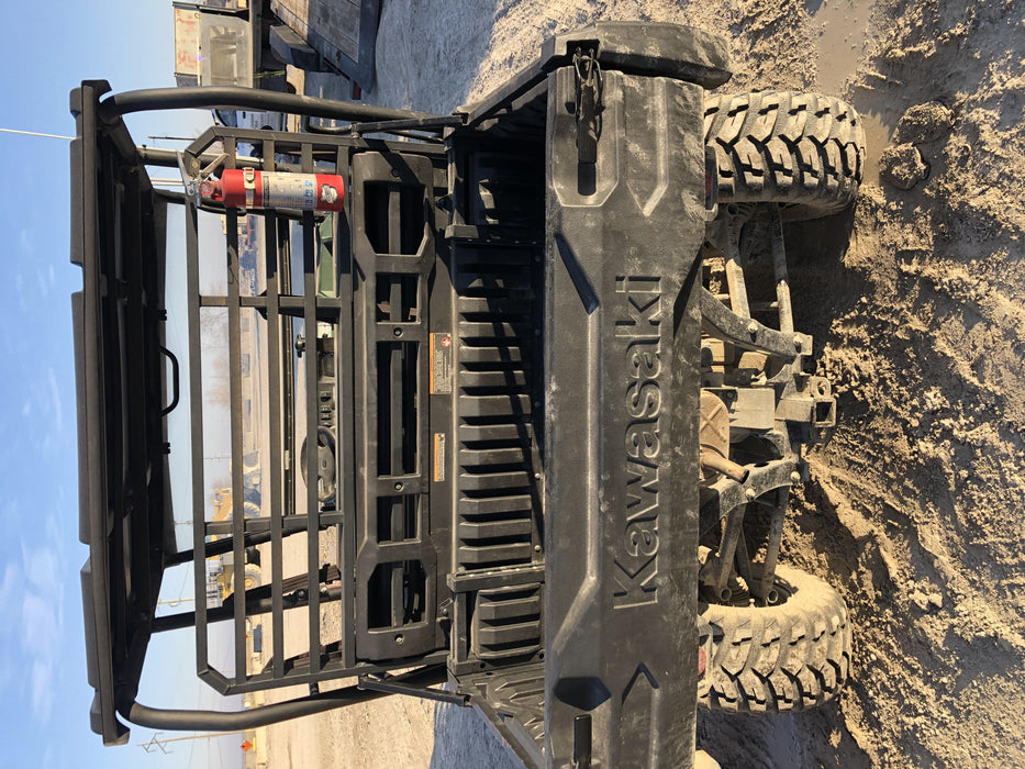 2019 Kawasaki Mule PRO-DXT Standard Options, Backup Alarm, Beacon, Plastic Hard Top, Poly Windshield, Horn Kit