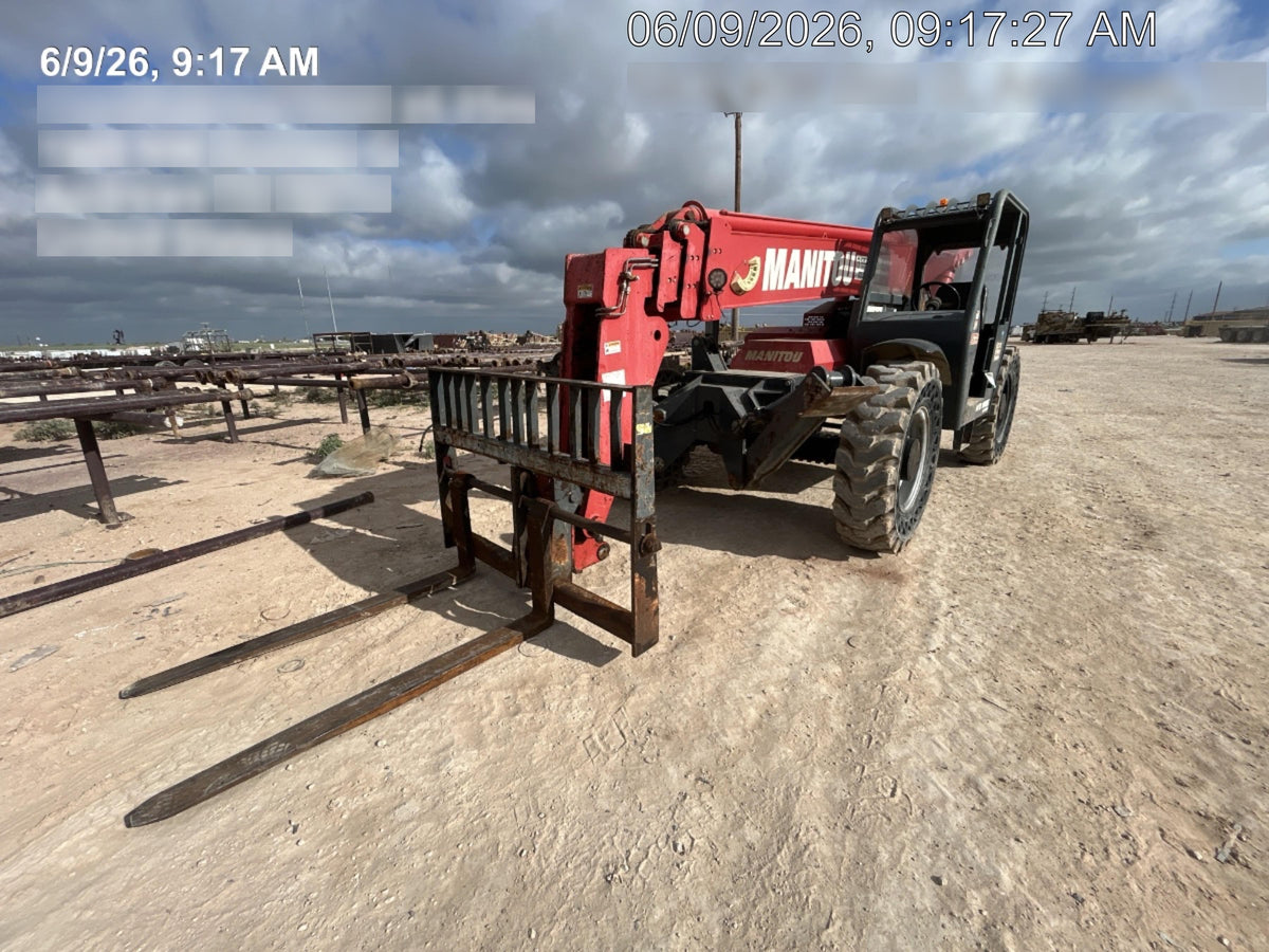 2018 Manitou MTA10055 Manitou MTA10055 - Canopy, Worklights, Beacon, 66" Carriage, 60" Forks, Solid Tires, Aux Hydraulics