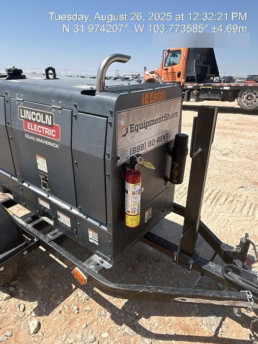 2021 Lincoln Electric Dual Maverick 200/200X Ready Pak 3 (includes trailer, cable rack, fender light kit)