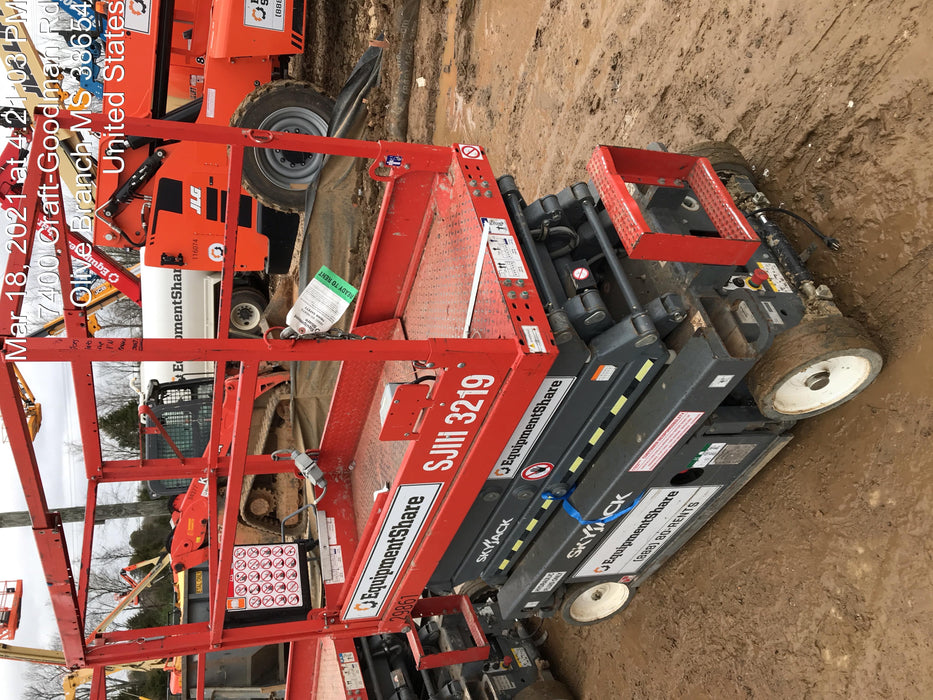 2019 Skyjack SJIII-3219 Standard w/Trojan Batteries