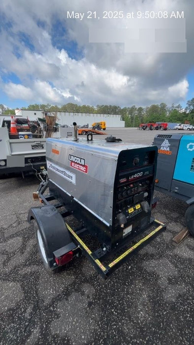 2024 Lincoln Electric LE400 Kubota V1505, Trlr, Cable Rack, Light Kit, ES Decals, T3