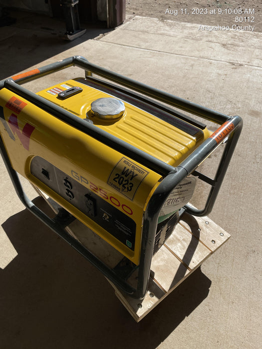 2021 WACKER NEUSON GP2500A