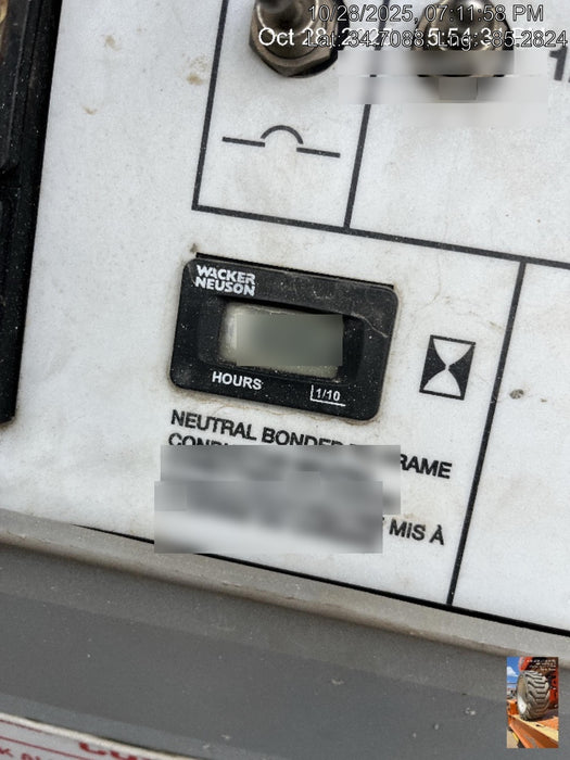 2019 Wacker Neuson LTV6L-MH Standard Options, ES Track Hardware, Fuel Level Sensor