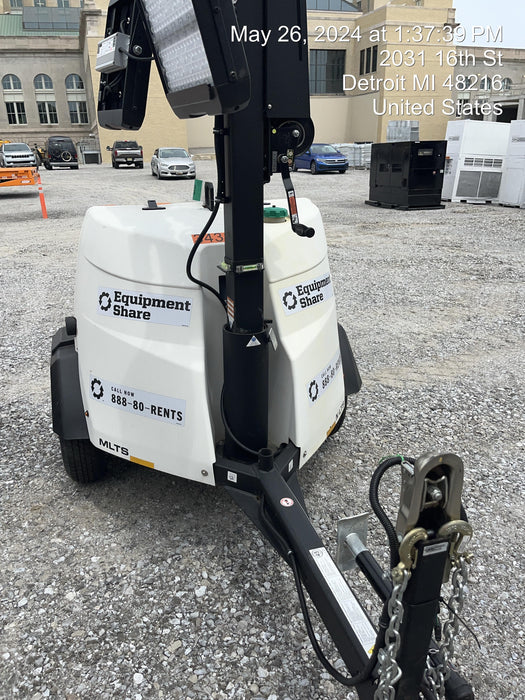 2023 Generac MLT2 Diesel, Flex Switch 120V Input, Powerzone Controller, (4) 320W LED Lights, 4kW Generator, 39.9 Gal Fuel Tank, 2" Ball, T3