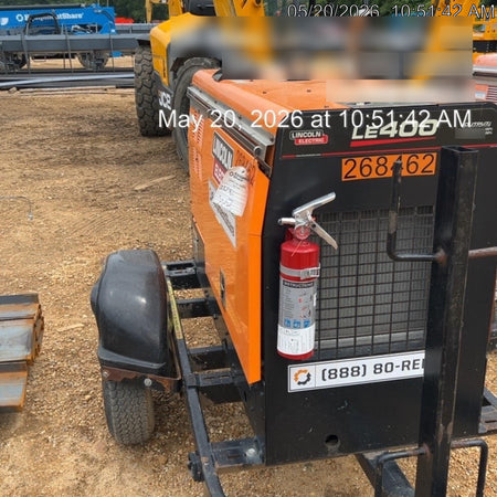 2022 Lincoln Electric LE400 Kubota V1505, Trlr, Cable Rack, Light Kit, ES Decals, T3