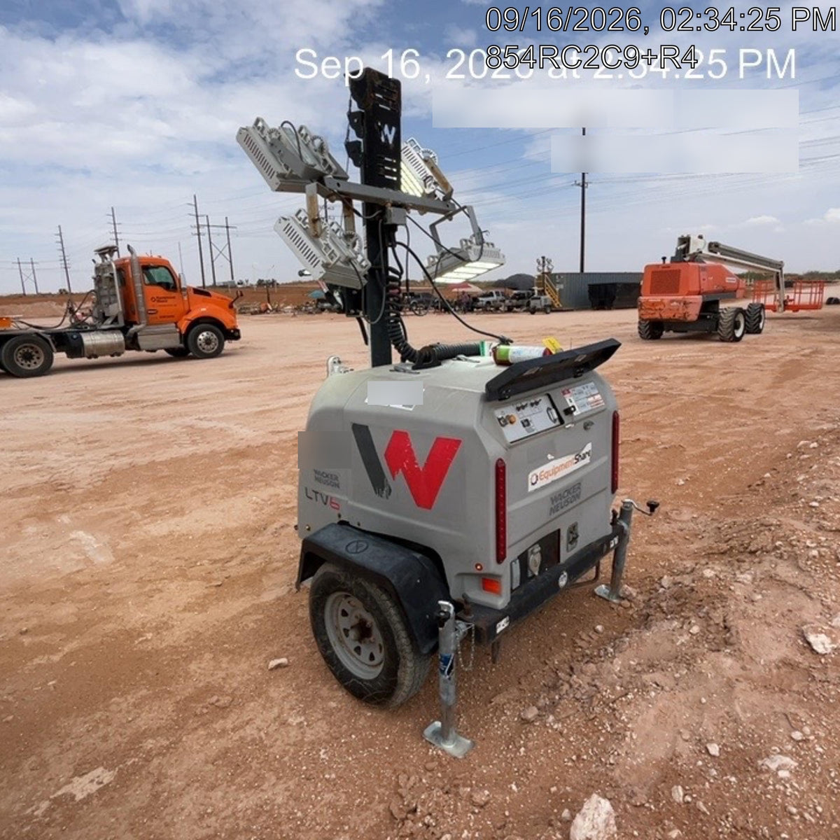 2018 Wacker Neuson LTV6K-LED Wacker Neuson LTV6K Light Tower LED