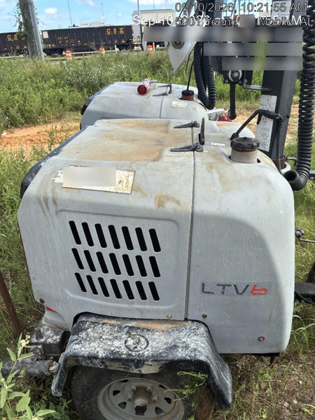 2019 Wacker Neuson LTV6L-MH Wacker Neuson LTV6L Mobile Light Tower w/Fuel Level Sensor Installed