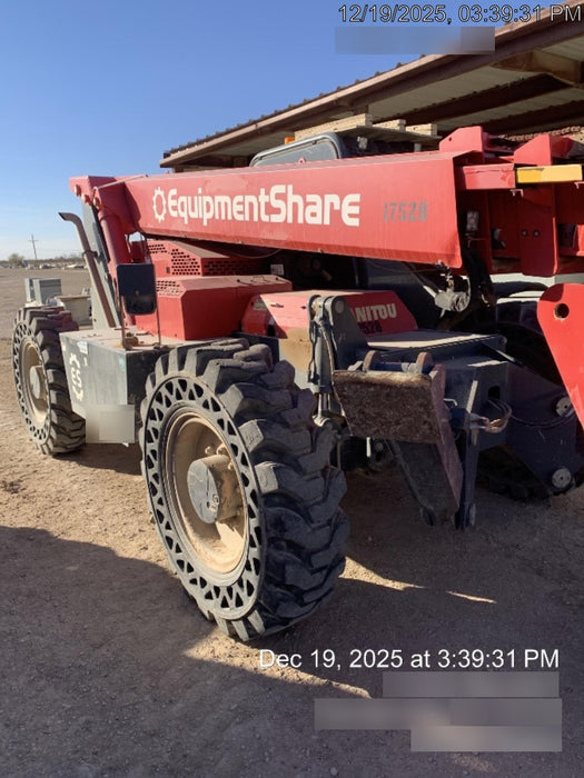 2019 Manitou 12042 Manitou MTA12042 - Canopy, Worklights/Strobe, Beacon, 66" Carriage, 60" Forks, Solid Tires, Lift Hook, Aux Hydraulics