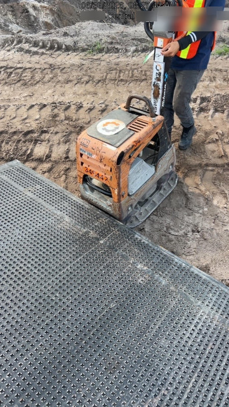2023 Multiquip MV308GH Honda GX270, 18" Plate, Tachometer